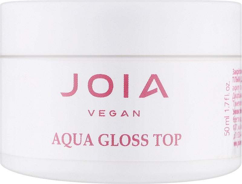 Топ глянцевый Aqua Gloss JOIA vegan, 50 мл