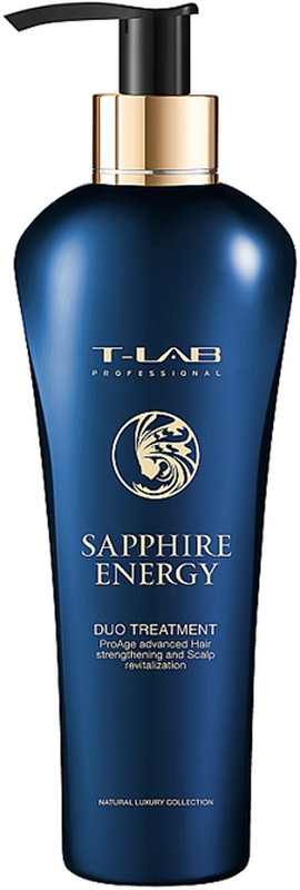 Кондиционер для укрепления волос Sapphire Energy Duo Treatment T-LAB Professional, 300 мл