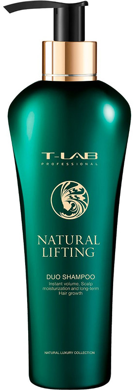 Шампунь для объема и энергии волос Natural Lifting Duo T-LAB Professional, 300 мл