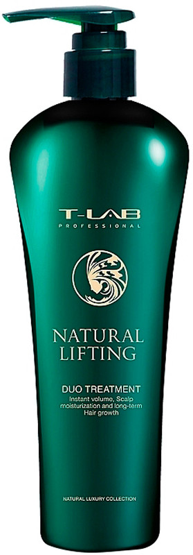 Кондиціонер для об'єму та енергії волосся Natural Lifting Duo Treatment T-LAB Professional, 300 мл