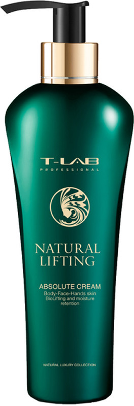 Крем для биолифтинга и увлажнения кожи Natural Lifting Absolute Cream T-LAB Professional, 300 мл