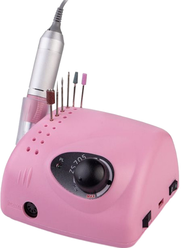 Фрезер Bucos ZS-705 Professional (65W/35000 обертів) рожевий