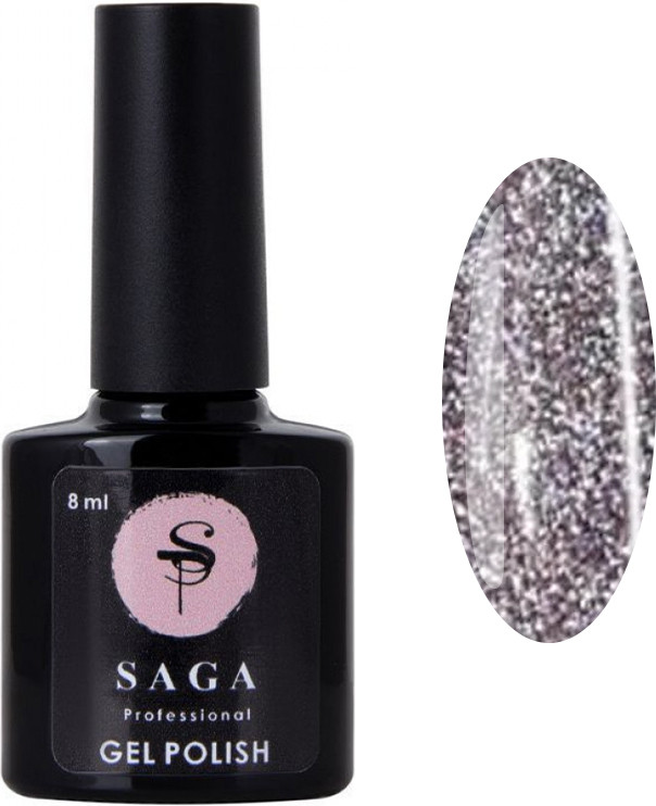 Гель-лак Fiery gel 14 Saga Professional, 8 мл