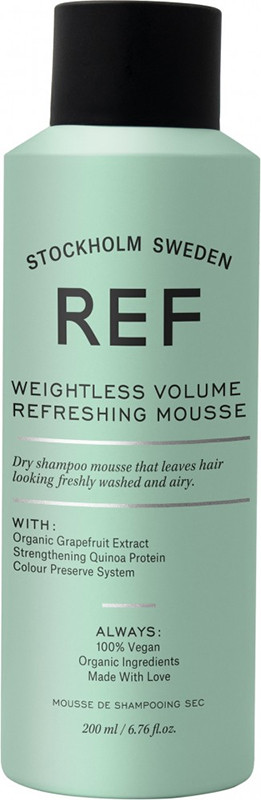 Шампунь-мус для объема волос Weightless Volume Refreshing Mousse REF, 200 мл