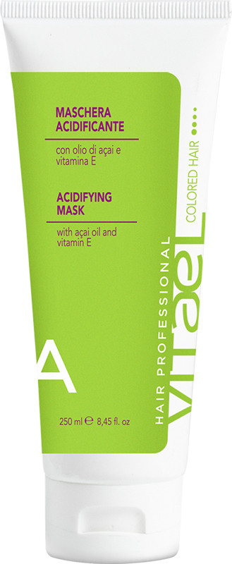 Маска для фарбованного волосся VITAEL COLORED HAIR ACIDIFYING MASK, 250 мл