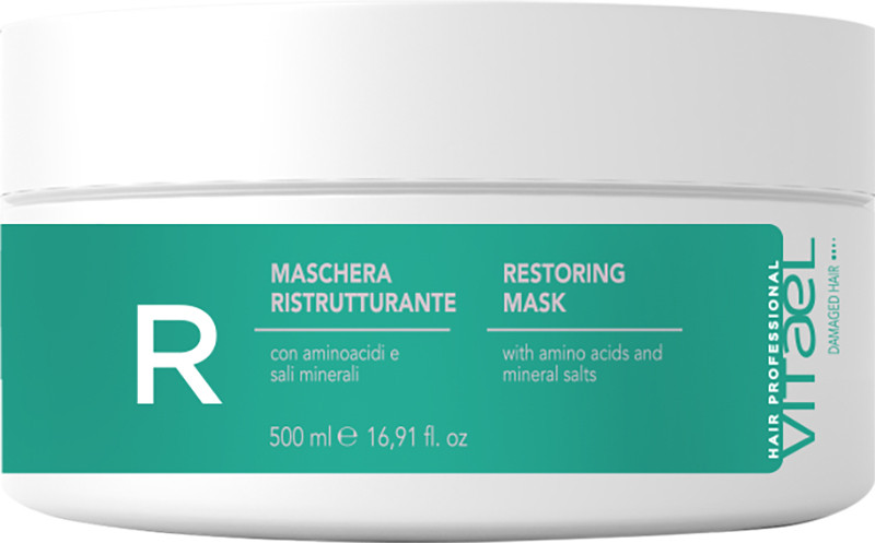 Маска вiдновлююча для пошкодженного волосся VITAEL DAMAGED HAIR RESTORING MASK, 500 мл