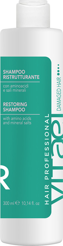 Шампунь восстанавливающий для поврежденных волос VITAEL DAMAGED HAIR RESTORING SHAMPOO, 300 мл