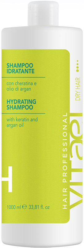 Шампунь увлажняющий VITAEL DRY HAIR HYDRATING SHAMPOO, 1000 мл