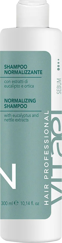 Шампунь нормалiзуючий для жирноi шкiри головися VITAEL NORMALIZING SHAMPOO, 300 мл