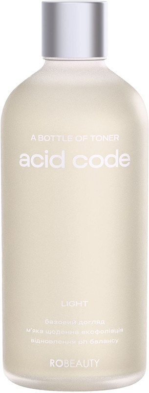 Тонер для обличчя кислотный Acid Code Medium RoBeauty, 100 мл