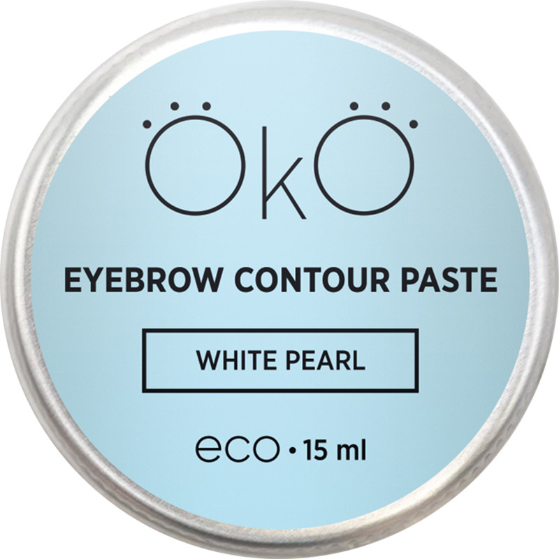 Паста для брів контурна OKO Eyebrow Contour Paste White Pearl, 15 мл Фото 2