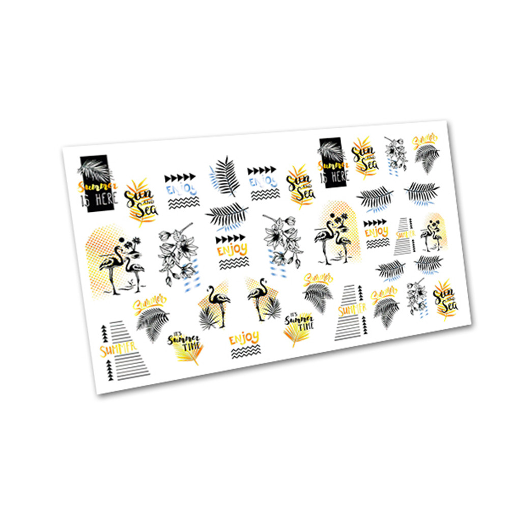 Слайдер-дизайн для нігтів Slider Design 00011