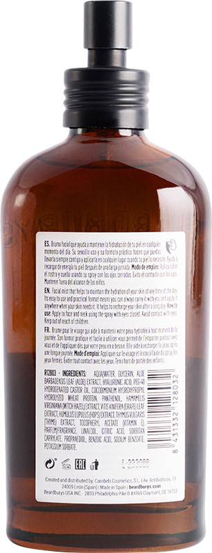 Міст освіжаючий для обличчя Hydra Refresh Essentials Beardburys, 120 мл Фото 2