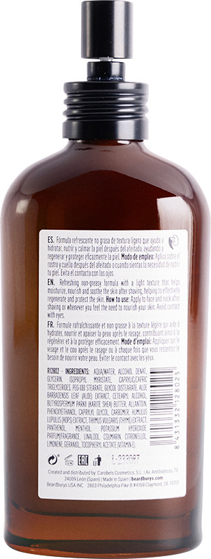 Лосьон после бритья After Shave Essentials Beardburys, 120 мл  Фото 2 