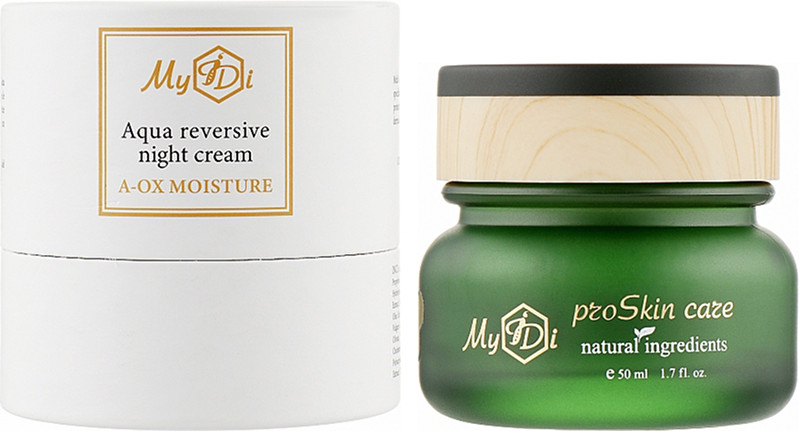 Крем нічний зволожуючий антиоксидантний A-Ox Moisture Aqua Reversive Night Cream MyIdi, 50 мл  Фото 3 