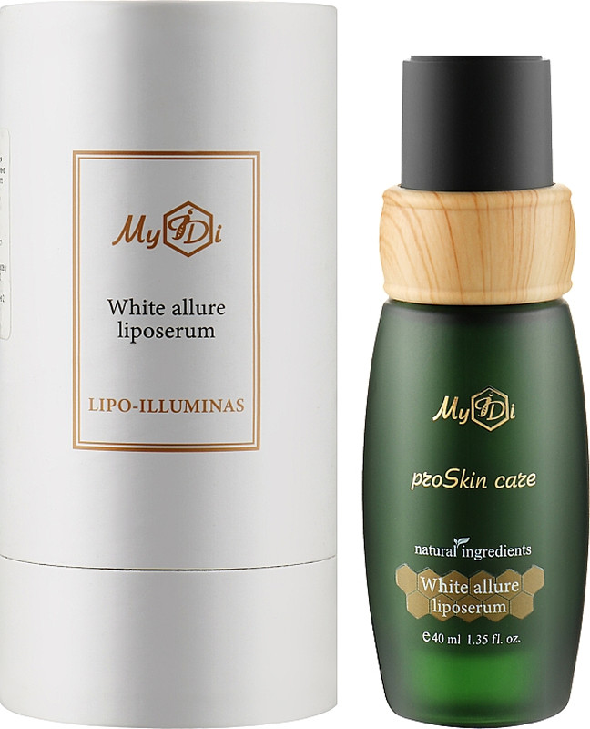 Сыворотка-вуаль отбеливающая с витамином С Lipo-Illuminas White Allure Liposerum MyIdi, 40 мл  Фото 2 