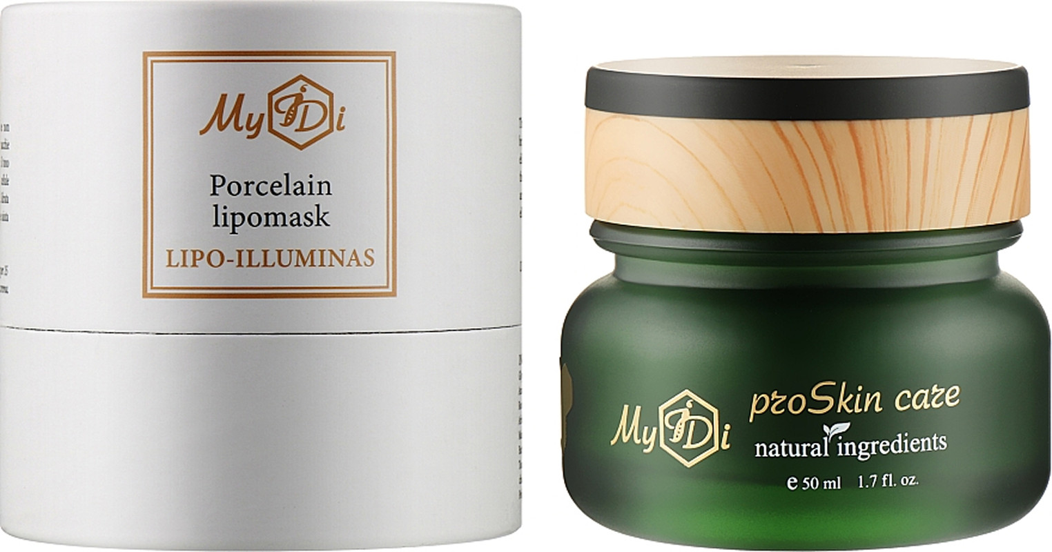 Маска отбеливающая Порцелан Lipo-Illuminas Porcelain Lipomask MyIdi, 50 мл  Фото 2 
