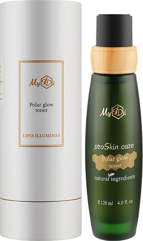 Тонік ензимний Сила 8 кислот Lipo-Illuminas Polar Glow Toner MyIdi, 120 мл  Фото 2 