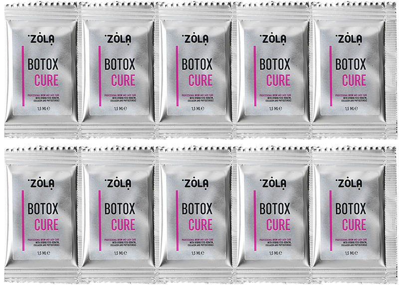 Ботокс для брів та вій Botox Cure в саше Zola, 10x1,5 мл на beauty-prof.com Фото 2 Ботокс для брів та вій Botox Cure в саше Zola, 10x1,5 мл Фото 2