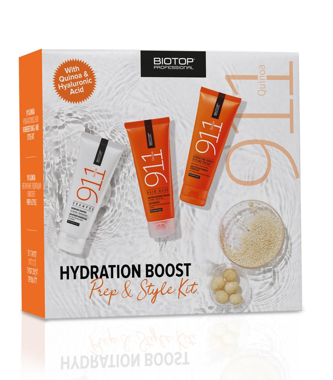 BIOTOP 911 Набор Nourish & Hydrate Boost Support (75 мл/75 мл/75 мл)