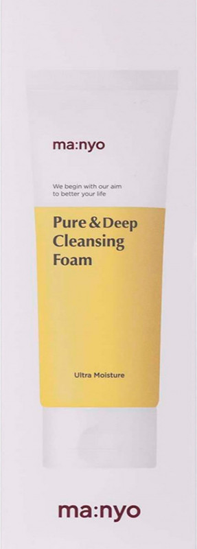 Пінка для глибокого очищення пір Manyo Pure & Deep Cleansing Foam, 100 мл на beauty-prof.com Фото 2 Пінка для глибокого очищення пір Manyo Pure & Deep Cleansing Foam, 100 мл Фото 2
