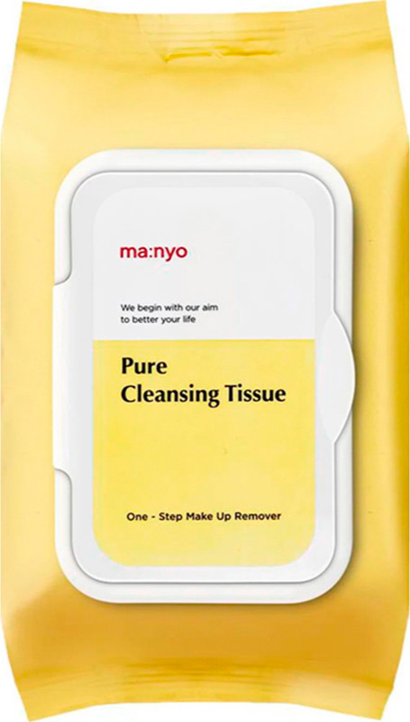 Салфетки очищающие для снятия макияжа Manyo Pure Cleaning Tissue, 80 шт