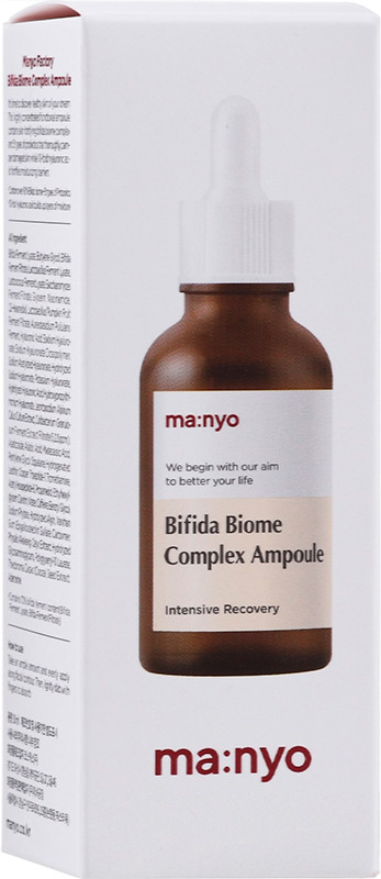 Сироватка омолоджувальна з лізатами біфідобактерій Manyo Bifida Biome Complex Ampoule, 30 мл  Фото 2 