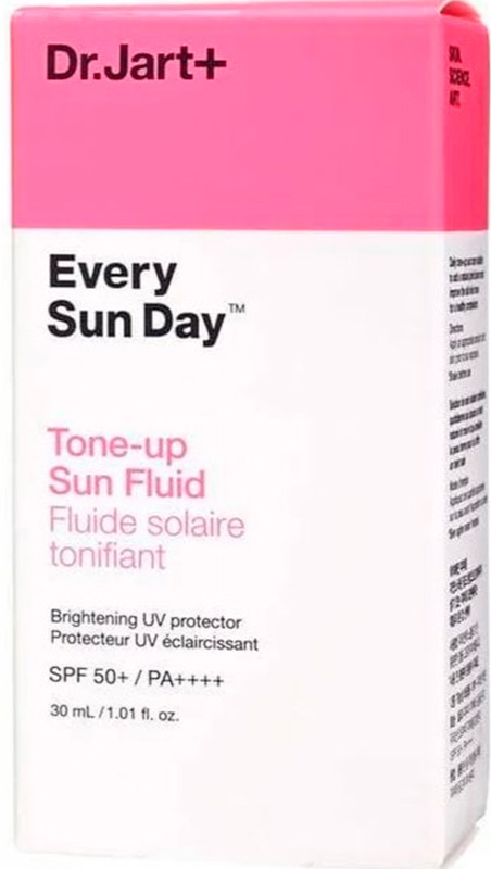 Флюїд сонцезахисний тонуючий Dr.Jart+ Every Sun Day Tone Up Sun Fluid SPF50+ PA++++, 30 мл  Фото 2 