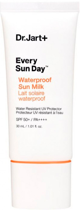 Крем сонцезахисний для чутливої шкіри Dr.Jart+ Every Sun Day Waterproof Sun Milk, 30 мл 