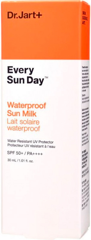 Крем сонцезахисний для чутливої шкіри Dr.Jart+ Every Sun Day Waterproof Sun Milk, 30 мл  Фото 2 