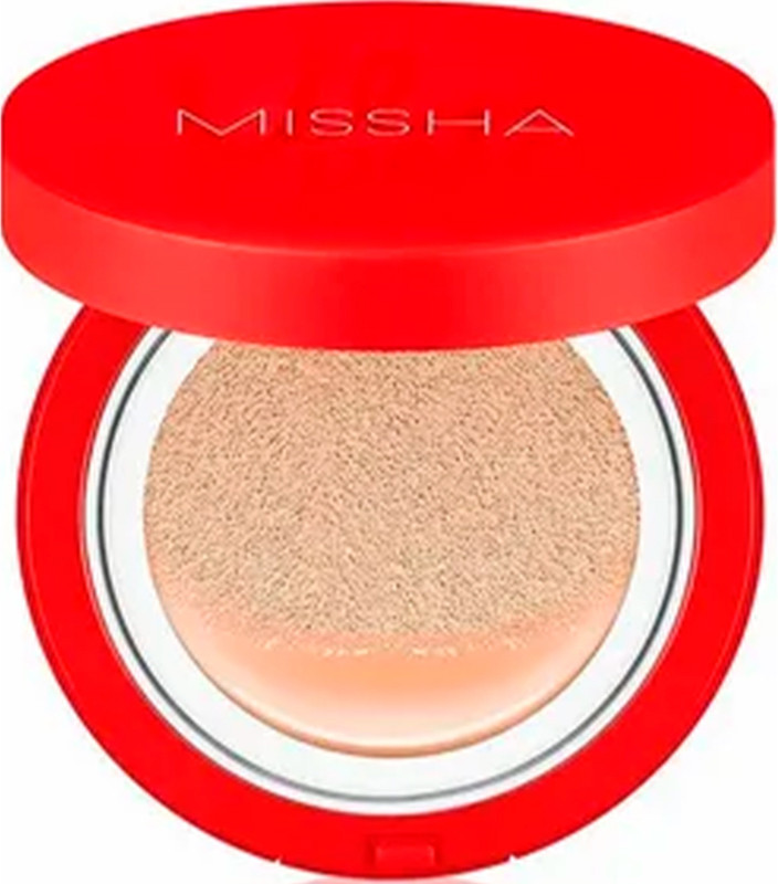 Кушон з оксамитовим фінішом Missha Velvet Finish Cushion SPF50+ PA+++ (№21), 50 мл на beauty-prof.com Кушон з оксамитовим фінішом Missha Velvet Finish Cushion SPF50+ PA+++ (№21), 50 мл