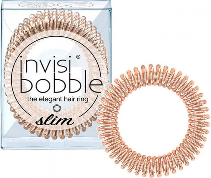 Резинка-браслет для волос SLIM Bronze Me Pretty ТМ Invisibobble на beauty-prof.com Резинка-браслет для волос SLIM Bronze Me Pretty ТМ Invisibobble