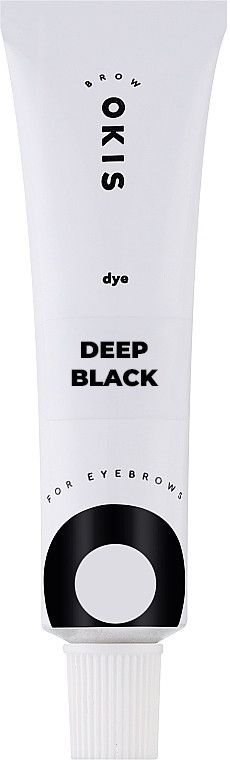 Краска для бровей без окислителя DEEP BLACK OKIS BROW, 15 мл
