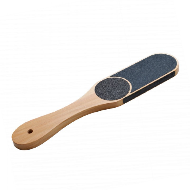 Терка для стоп деревянная сборная Beauty & Care 10 Type 3 60/80/100/120 (ТДС-01) Staleks  Фото 3 