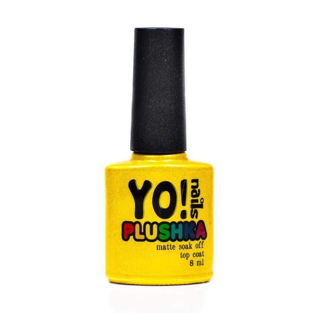 Матовый топ Plushka Yo!Nails, 8 мл