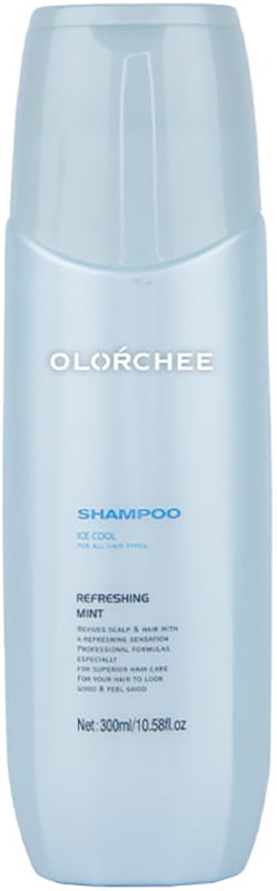 Шампунь для волос освежающий Ice Cool Shampoo Olorchee, 300 мл
