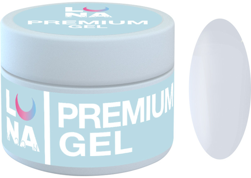 Гель для наращивания Premium Gel №2 Luna, 15 мл
