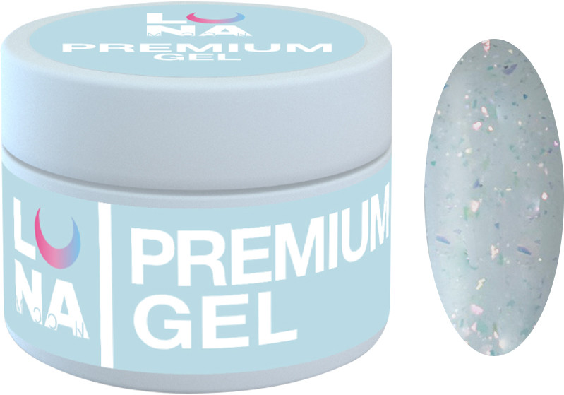 Гель для наращивания Diamond Gel №6 Luna, 15 мл