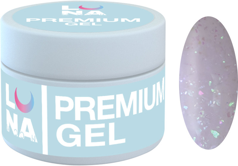 Гель для нарощування Diamond Gel №9 Luna, 15 мл