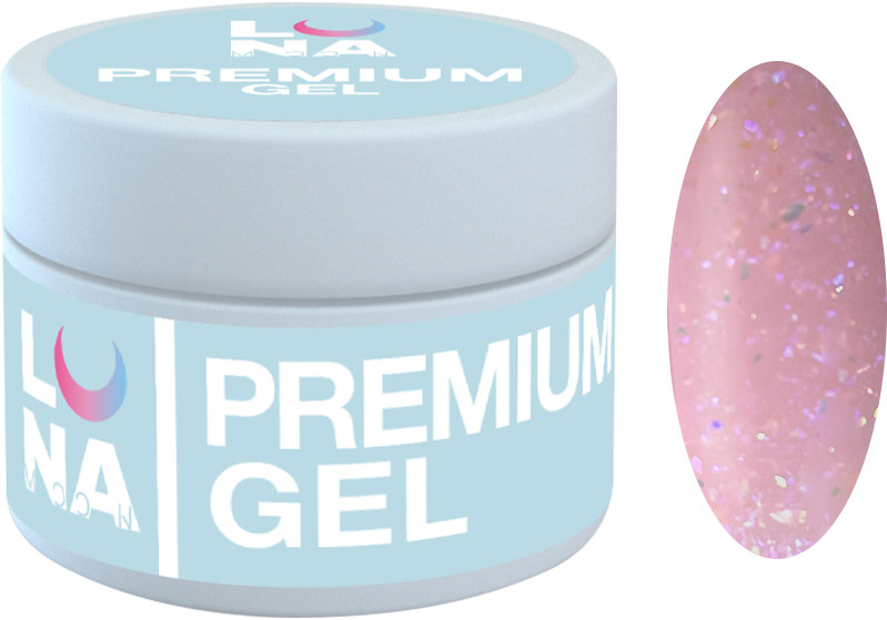 Гель для нарощування Diamond Gel №11 Luna, 15 мл