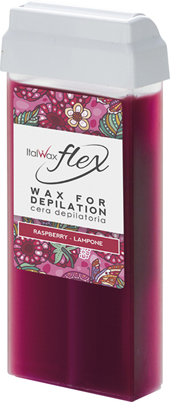 Воск в кассете Малина FLEX ItalWax (Raspberry) (ш/р), 100 мл