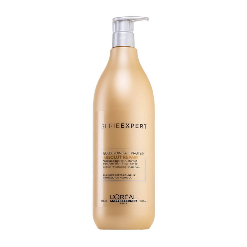 Шампунь для відновлення пошкодженого волосся Absolut Repair Gold 980 мл L’Oreal Professionnel Paris