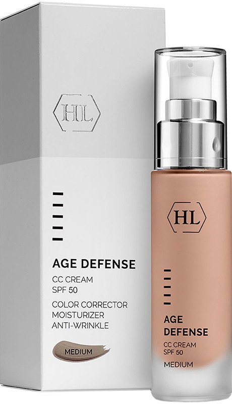 СС-крем Age Defense Cc Cream Medium SPF 50 Holy Land, 50 мл на beauty-prof.com Фото 2 СС-крем Age Defense Cc Cream Medium SPF 50 Holy Land, 50 мл Фото 2