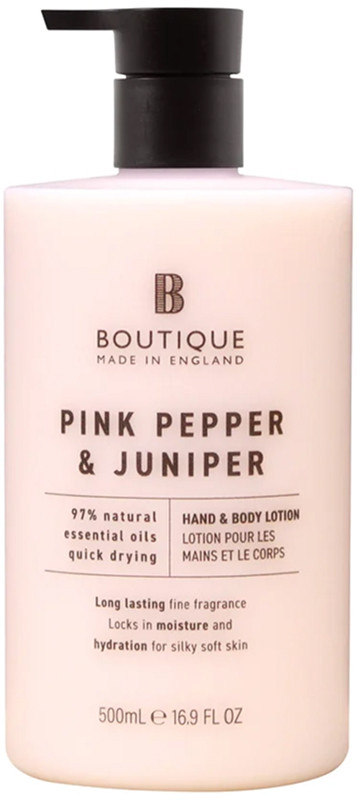 Лосьон для рук и тела Pink Pepper & Juniper Boutique, 500 мл