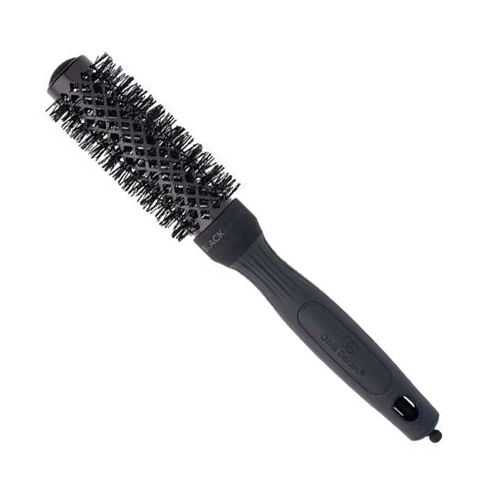 Термобрашинг Thermal BLACK Label Olivia Garden, 24 мм 