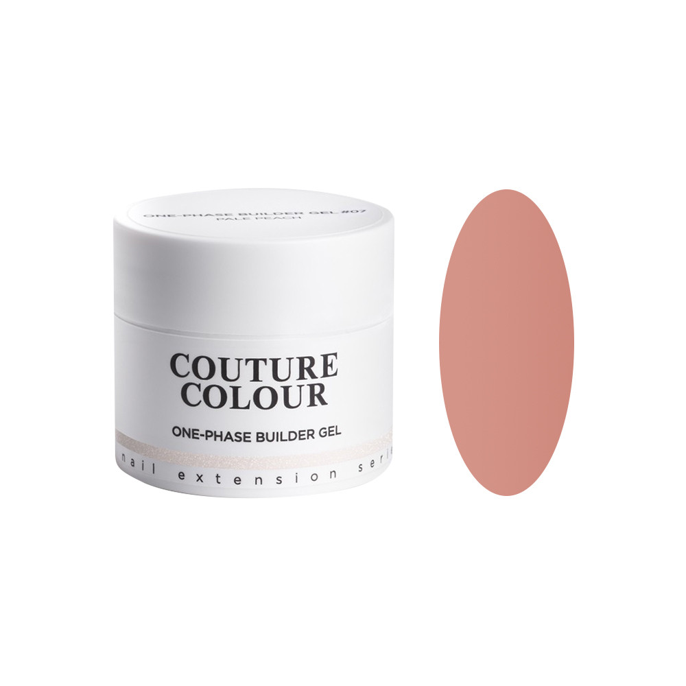 Однофазный гель 1-Phase Builder Gel 10 PALE PEACH Couture Colour, 15 мл