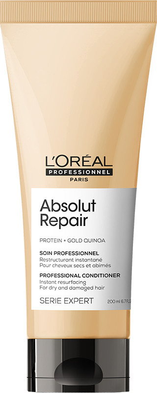 Кондиционер для восстановления поврежденных волос Absolut Repair Gold L’Oreal Professionnel Paris, 200 мл