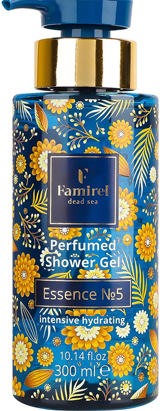 Парфюмерный гель для душа Intensive Hydrating Essence №5 Famirel 300мл