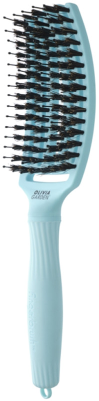 Щітка Finger Brush Care Iconic Boar&Nylon Blue Sky Olivia Garden