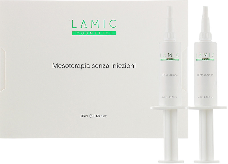 Безинъекционная мезотерапия для лица и зоны декольте Mesoterapia senza iniezioni Lamic, 1х20 мл